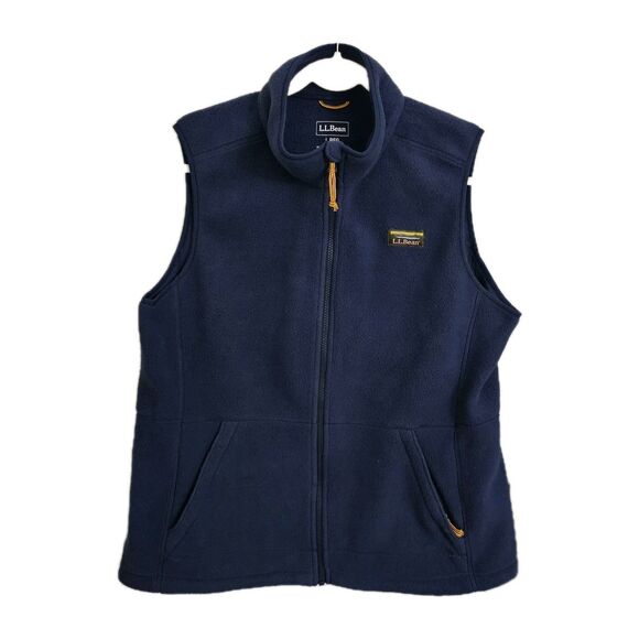 L.L. Bean Jackets & Blazers - L.L. Bean Navy Blue Women's Vest